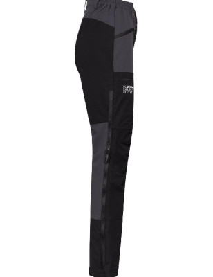 Donna escursionismo pantaloni scuro grigio/nero