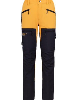 Donna escursionismo pantaloni giallo/scuro grigio