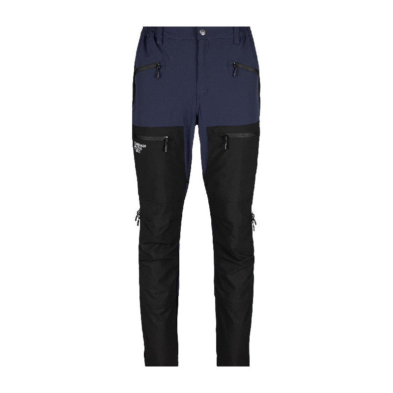 Herren Wanderhose Schwarz/Blau