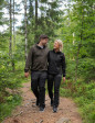 Herren Wanderhose Schwarz/Dunkelgrau
