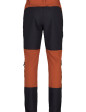 Herren Wanderhose Dunkelgrau/Rosty orange