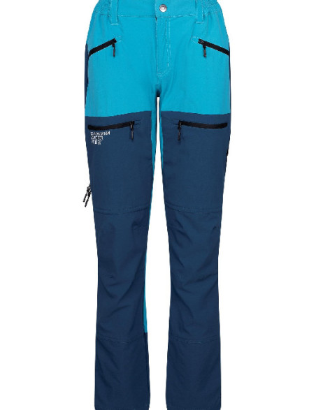 Uomo escursionismo pantaloni leggera blu/blu marino