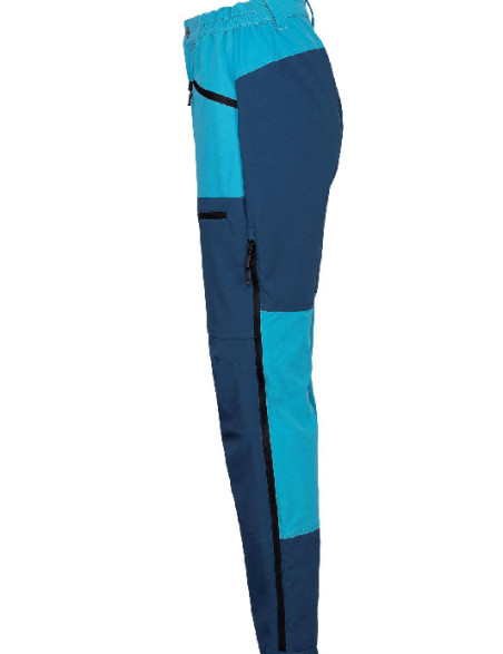 Uomo escursionismo pantaloni leggera blu/blu marino