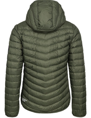 Ultra Light Down Jacket w/hood, dark green