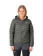 Ultra Light Down Jacket w/hood, dark green