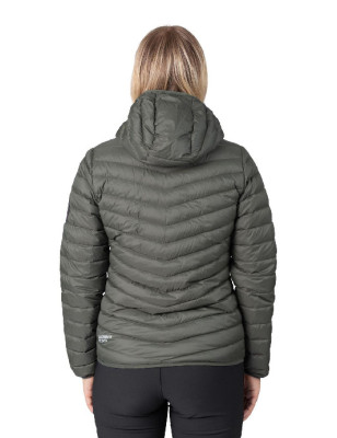 Ultra Light Down Jacket w/hood, dark green
