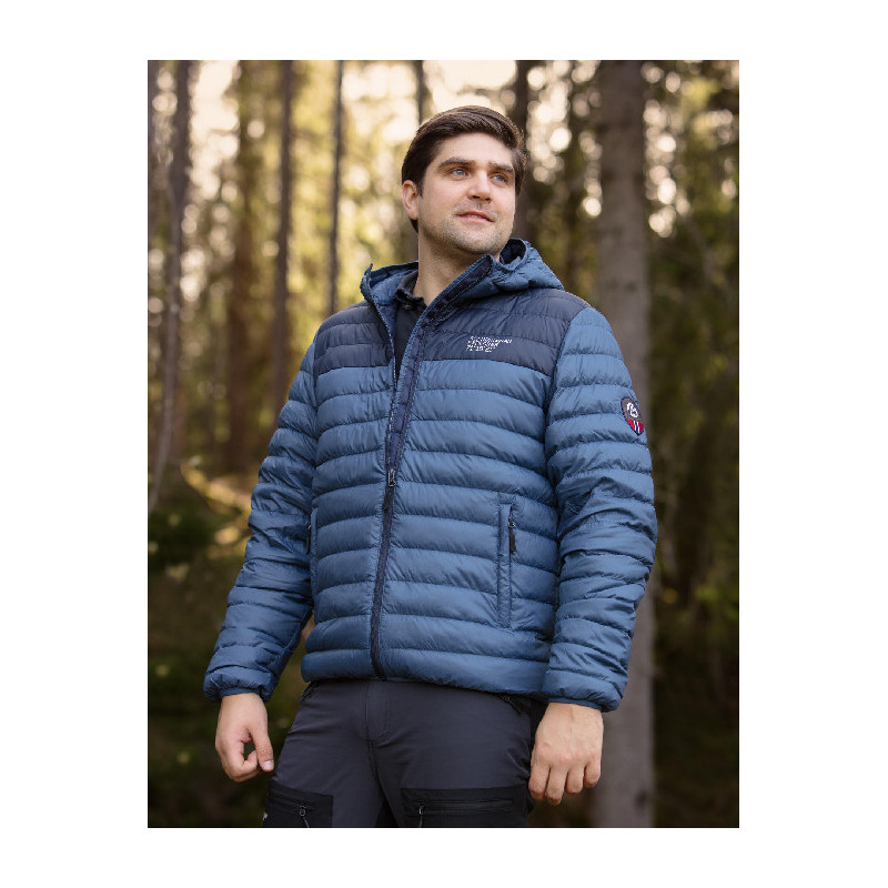 Dunjakke unisex blå/marine