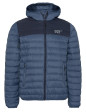 Dunjakke unisex blå/marine