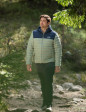 Ultraligero Chaqueta de plumas , Menta/Azul marino, Unisex