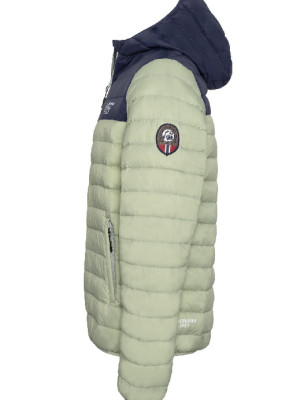 Ultraligero Chaqueta de plumas , Menta/Azul marino, Unisex