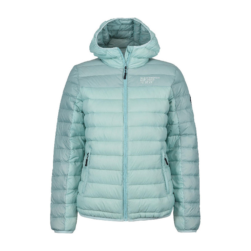 Piumino Ultraleggero giacca con cappuccio, leggera mint/mint