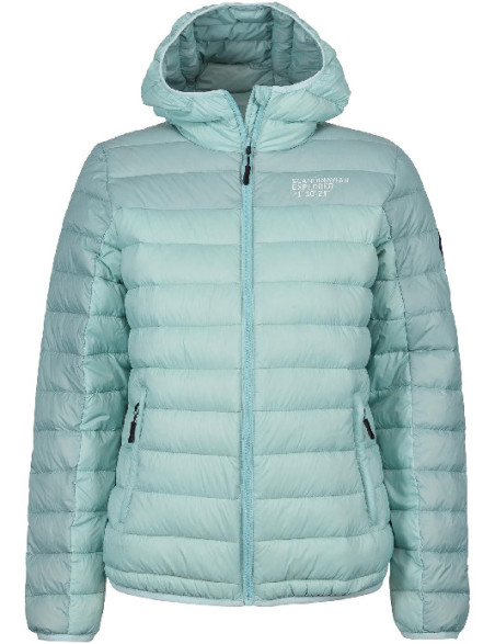 Piumino Ultraleggero giacca con cappuccio, leggera mint/mint