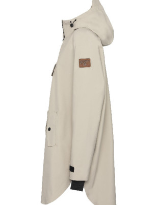 Regnponcho beige