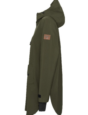 Regnponcho Oliven