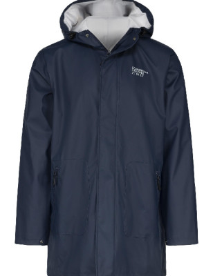 Pioggia cappotto Unisex blu marino