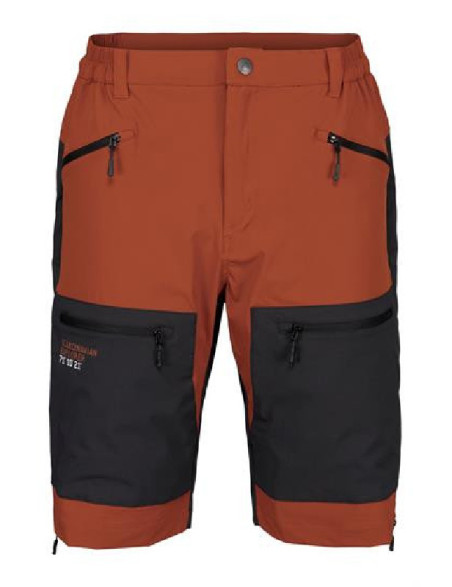 Herre turshorts Grå/rust