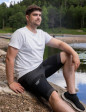 Herren Wandershorts Schwarz/Dunkelgrau