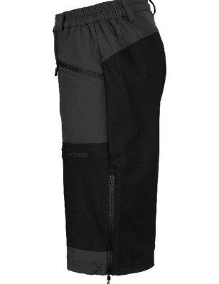 Herren Wandershorts Schwarz/Dunkelgrau