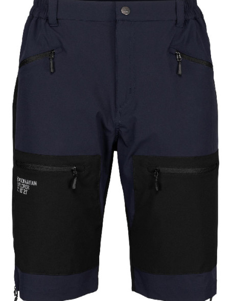 Herre turshorts Marine/Svart
