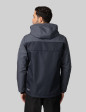 Unisex Softshell Jacket Melange Navy/Grey