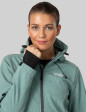 Lady Softshell Jacket Melange Mint Green