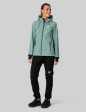 Lady Softshell Jacket Melange Mint Green