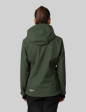 Dame Softshell Jakket Melange Skogsgrønn