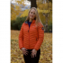 Ultra Light Down Jacket w/hood, Orange