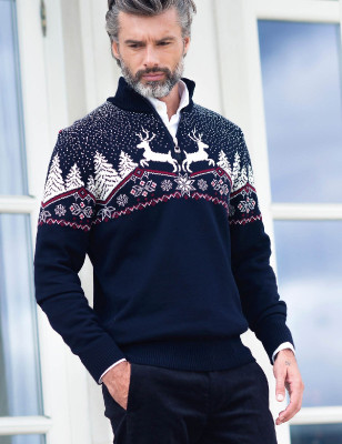 Dale Christmas Uomo maglione