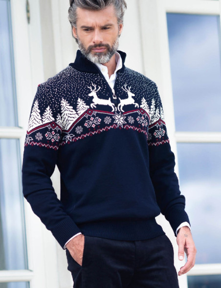 Dale Christmas Uomo maglione