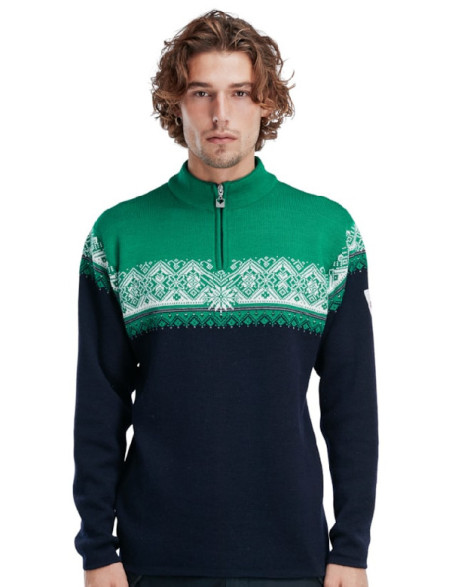 Moritz maglione blu marino/verde