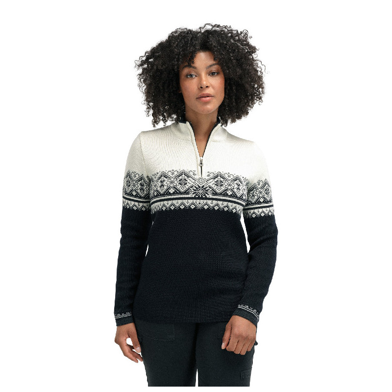 Moritz donna maglione in nero/bianco