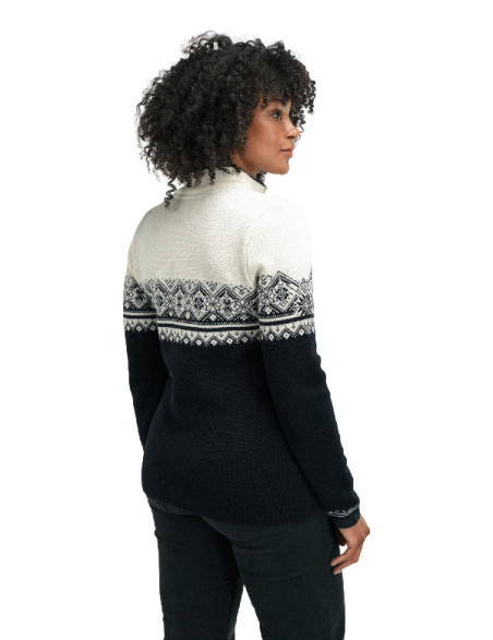 Moritz donna maglione in nero/bianco