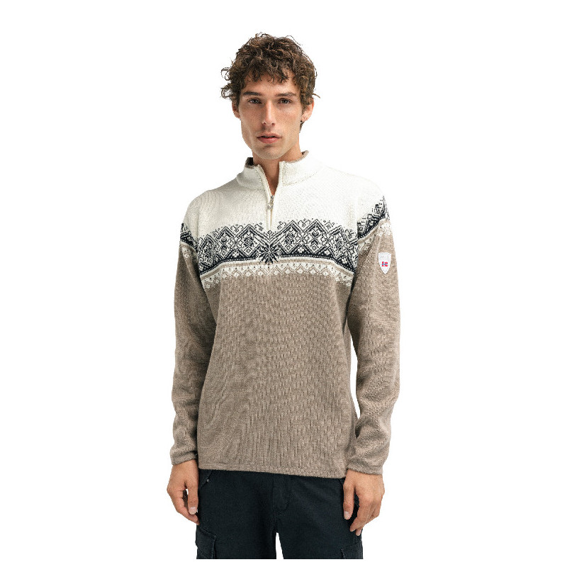 Moritz maglione in Mountainstone Sand