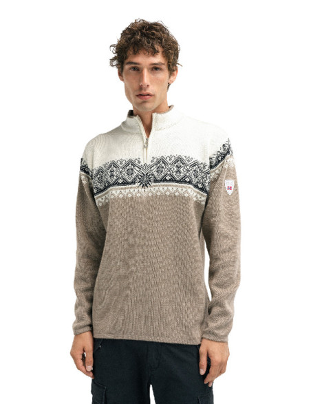 Moritz maglione in Mountainstone Sand