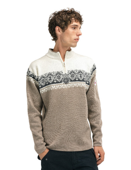 Moritz maglione in Mountainstone Sand
