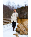 Ultra Light Down Coat Beige