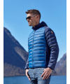 Ultra Light Down Jacket Blue Bicolor