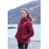 Down Jacket Seamless Wine Red