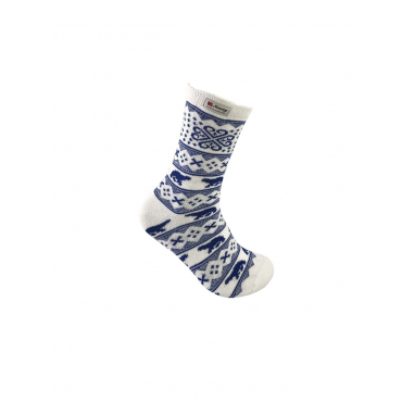 Norwegian Socks with Polar Bears pattern
