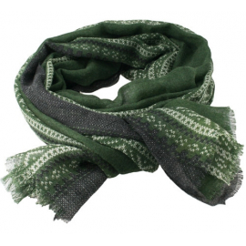 Marius Scarf in Green/Navy/White