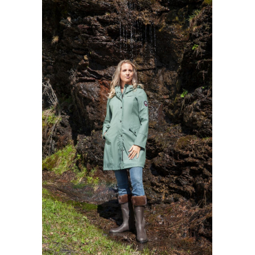 Rain Coat Lady Green