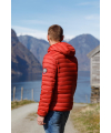 Dunjakke unisex chilli