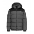 Unisex Down Jacket Thick Black