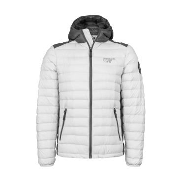 Ultra Light Ultra Light Down Jacket w/hood, Black/Grey