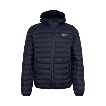 Ultra Light Ultra Light Down Jacket w/hood, Black/Grey