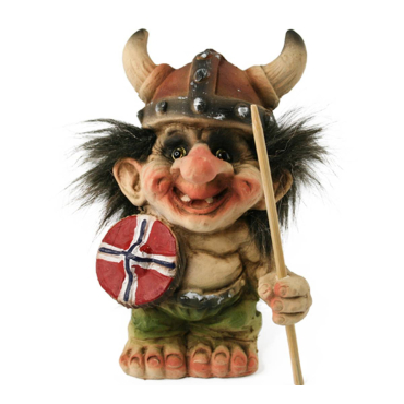 840068 Trolls on a viking boat