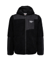 Pile fleece jacket Unisex Black