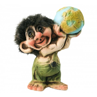 840016 Troll holding the earth