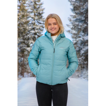 Down Jacket Seamless mintgreen, Lady